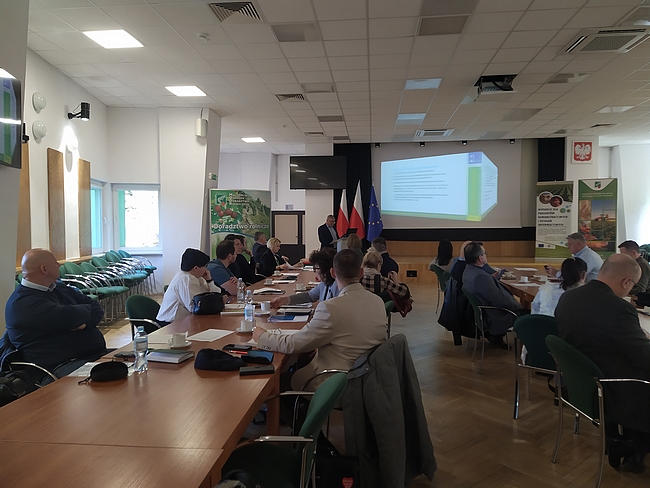 Posiedzenie otwiera Przeodniczący Zespołu, Dyrektor SDOO w Węgrzcach - Krzysztof Słowiak 